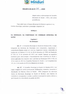 Projeto de Lei 38-2025