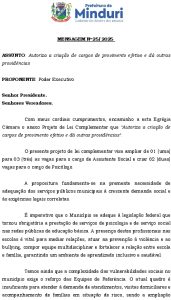 Projeto de Lei Complementar 009/2025