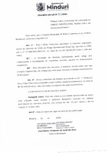 Projeto de Lei 30-2026