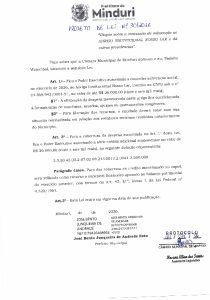 Projeto de Lei 30-2026
