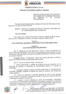 Projeto de Resolução 06-2026 SUBSTITUTIVO