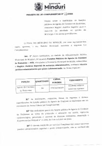 Projeto de Lei Complementar 03-2026