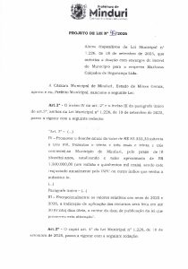 Projeto de Lei 40-2026