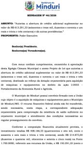 Projeto de Lei 46-2026