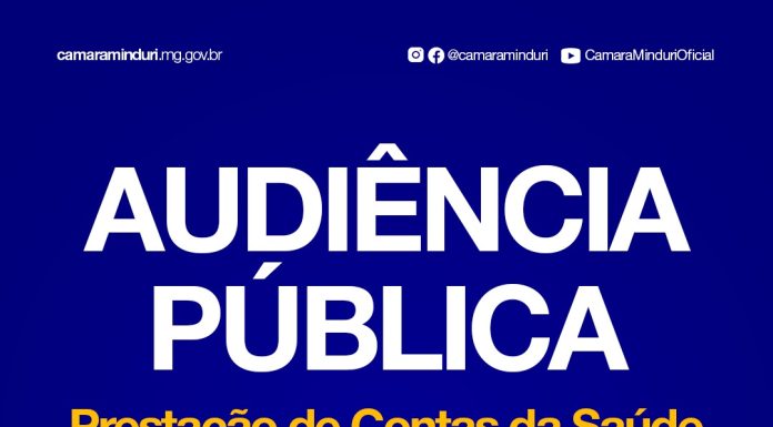 AUDIÊNCIA PÚBLICA | PRESTAÇÃO DE CONTAS DA SAÚDE